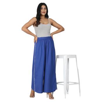 Lingra Solid Palazzos 1