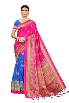 New Banarasi Art Silk Saree With  Blouse 1