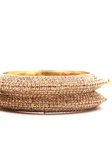 Gold bangles-and-bracelets
