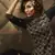 Catching Black sequins embroidered net Sharara Salwar kameez