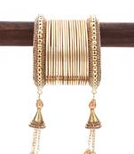 Gold bangles-and-bracelets