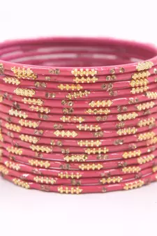 Pink bangles-and-bracelets