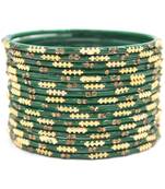 Green bangles-and-bracelets