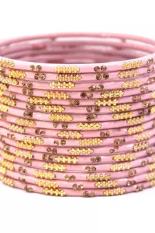 Pink bangles-and-bracelets