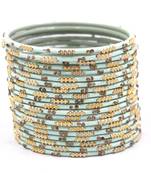 Green bangles-and-bracelets