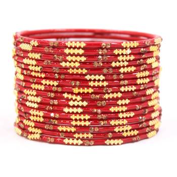 Red bangles-and-bracelets 1