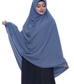 women's salafi/maftha/hijab/makhna/prayer hijab grey-XL