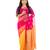 Bunkaari India Women Silk Blend Jamdani Zari saree