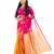 Bunkaari India Women Silk Blend Jamdani Zari saree