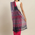 Pink & Blue Cotton Blend Printed Bandhani Saree