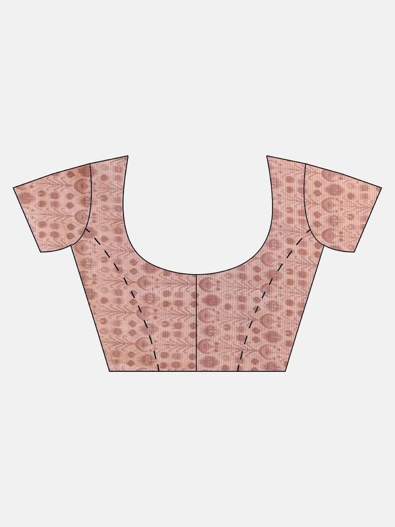 New Maheswari Silk Flower Digital Print Soft Silk Saree