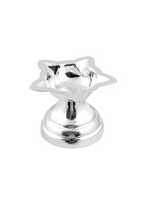 Cosmic Panchmukhi Silver Diya Lamp-MJD013 1