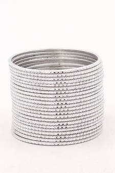 Silver bangles-and-bracelets