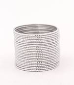 Silver bangles-and-bracelets