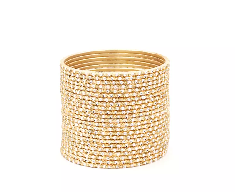 Gold bangles-and-bracelets