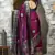 Purple Weaving Silk Traditional Patola Saree