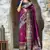 Purple Weaving Silk Traditional Patola Saree