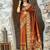 Orange Weaving Silk Traditional Patola Saree