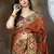 Orange Weaving Silk Traditional Patola Saree
