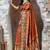 Orange Weaving Silk Traditional Patola Saree