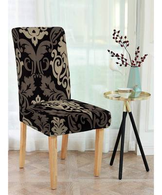 Cortina  Multicolor Elastic Chair Cover/Stretchable Removable & Washable 1