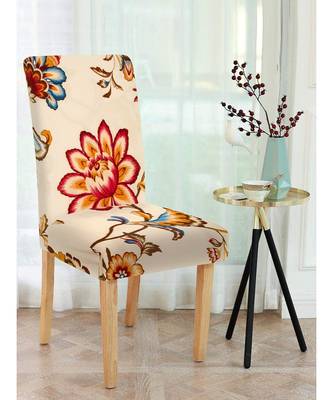 Cortina  Multicolor Elastic Chair Cover/Stretchable Removable & Washable 1