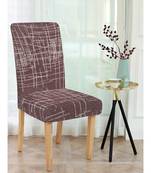 Cortina  Multicolor Elastic Chair Cover/Stretchable Removable & Washable
