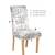Cortina  Multicolor Elastic Chair Cover/Stretchable Removable & Washable