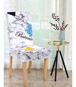 Cortina  Multicolor Elastic Chair Cover/Stretchable Removable & Washable