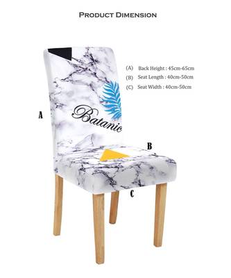 Cortina  Multicolor Elastic Chair Cover/Stretchable Removable & Washable 2
