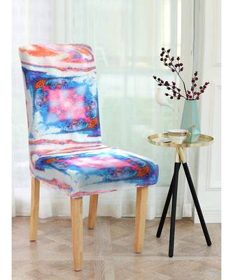 Cortina  Multicolor Elastic Chair Cover/Stretchable Removable & Washable 1