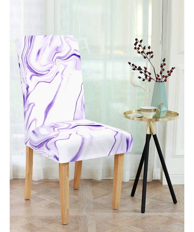 Cortina  Multicolor Elastic Chair Cover/Stretchable Removable & Washable