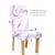 Cortina  Multicolor Elastic Chair Cover/Stretchable Removable & Washable