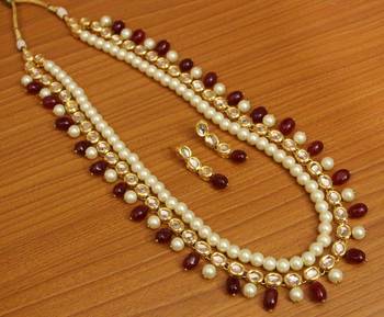 Red necklace-sets 1