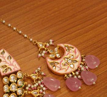 Pink necklace-sets 4