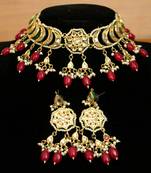 Red necklace-sets