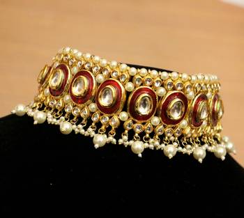 Red necklace-sets 5
