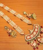 Red necklace-sets