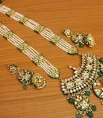 Green necklace-sets