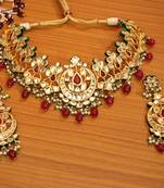 Red necklace-sets