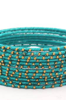 Green bangles-and-bracelets