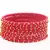 Red bangles-and-bracelets