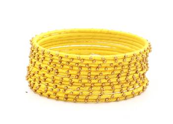 Yellow bangles-and-bracelets 1