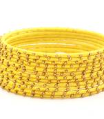 Yellow bangles-and-bracelets