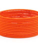 Orange bangles-and-bracelets