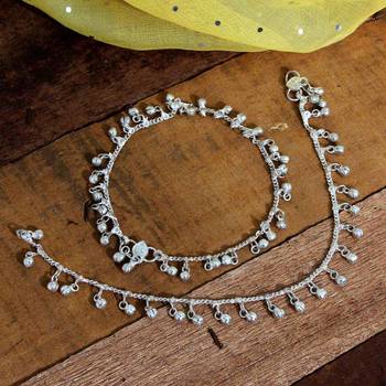 Silver anklets 1