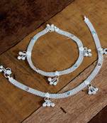 Silver anklets