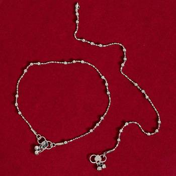 Silver anklets 1