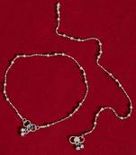 Silver anklets