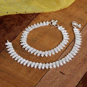 Silver anklets 1